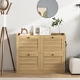 thumbnail image 2 of Roromall Shoe Storage Cabinet with 4 Flip Drawers, Narrow Shoe Cabinet for Entryway, Freestanding Hidden Shoe Rack Organizer for Hallway, Bedroom, Living Room, 2 of 7
