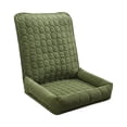 thumbnail image 1 of Asiento antideslizante para perros en el coche, fácil de instalar, cómodo y profesional. Verde, 1 of 8