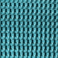 thumbnail image 1 of Ahgly Company Machine Washable Indoor Square Transitional Bright Turquoise Blue Area Rugs, 6' Square, 1 of 7