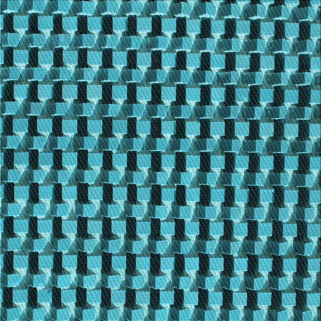 Ahgly Company Machine Washable Indoor Square Transitional Bright Turquoise Blue Area Rugs, 6' Square