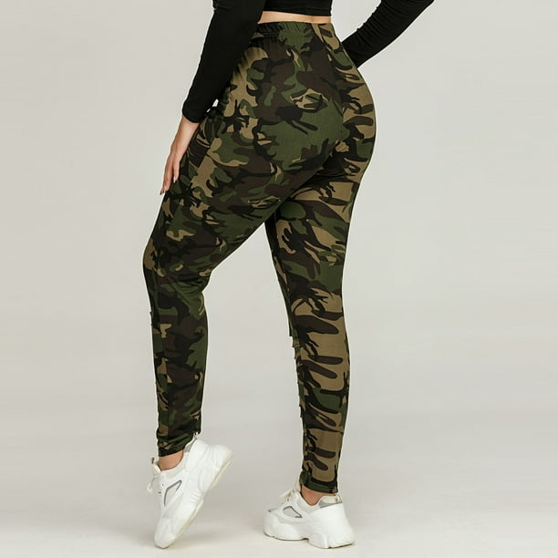 Plus hotsell camo leggings