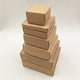 thumbnail image 5 of 50 cajas de embalaje Kraft cuadradas y bonitas de varios tamaños, suministros para recuerdos de bodas, cajas de regalo de chocolate y dulces hechas a mano, 5 of 5