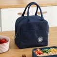 thumbnail image 4 of Lunch Box Bag Bento Box Isoleringspaket Thermal picknickpåsar, 4 of 5