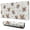 Highland Cow and Flower Print, variant on Highland Cow and Flower Print Extended Large Mouse Pad, Desk Protector Mat with Non Slip Base & Stitched Edges, Smooth Polyester Gifts for Office Work Gaming,31.5"x11.8"
