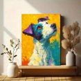 thumbnail image 6 of Colorful Jack Russell Canvas Wall Art, Dog Portrait Print, Pet Lover Home Decor Gift, 6 of 8