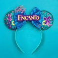 thumbnail image 1 of Disney Navidad Mickey Mouse orejas diadema lentejuelas lazos para el cabello para mujeres Festival diadema princesa niñas accesorios para el cabello fiesta Gao Jinjia LED, 1 of 2