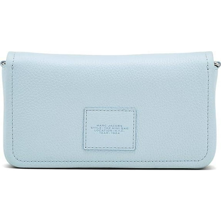 Marc Jacobs The Leather Mini Crossbody Bag - Cloud Blue - Walmart.com