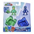 thumbnail image 4 of PJ Masks Gekko vs Night Ninja Battle Racers Preschool Toy, Vehicle and Action Figure Set for Kids Ages 3 and Up, 4 of 5