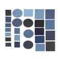 thumbnail image 2 of Durable Denim Patches 25,Pack, Fix Tears  Add Style To Clothes, Bags  Home Decor, Iron On Or Sew, 2 of 6