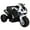Black, variant on Aosom Kids Motorcycle, 6V Battery Powered Toddler Motorcycle with Headlight
