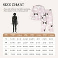 thumbnail image 6 of Kll Cute Panda Print Women'S Long Sleeve Pajamas With Pants Sleepwear Loungewear 2 Set-Medium, 6 of 9