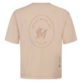 thumbnail image 3 of Men's Levelwear Khaki Miami Marlins Signet Oversized Luxe Signature Knit T-Shirt, 3 of 3