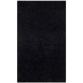 thumbnail image 2 of Safavieh Laguna Shag Collection SGL303L Black Area Rug, 4 feet by 6 feet (4' x 6'), 2 of 10