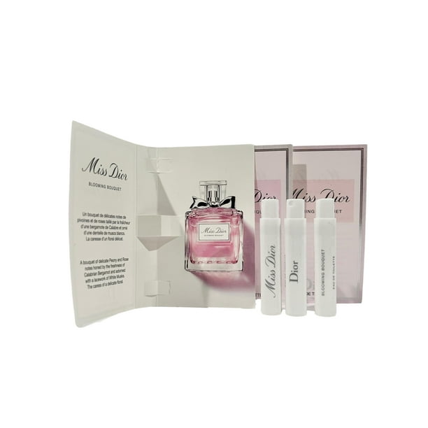 Perfume Dior Miss Blooming Bouquet EDT de 1 ml para mujer (juego de 3)