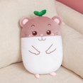 thumbnail image 3 of Juguete de peluche de hámster para niños, almohada de ratón de Animal suave, regalo de Navidad Kawaii, regalo de San Valentín, 35/55/75cm, nuevo, 3 of 4