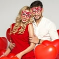 thumbnail image 2 of Dienrx 12 Pack Valentine's Day Paper Glasses, Assorted Party Photo Booth Props, Themed Party Supplies for Celebrations, Festive Event Decorations and Fun, 2 of 8
