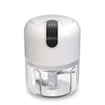 thumbnail image 1 of USB Rechargeable Chopper, Mini Food Processor, 250ml Capacity, 3.7V Power, 3 Stainless Steel Blades, Rechargeable Battery,/White, 1 of 5
