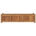 thumbnail image 2 of vidaXL Raised Bed 100x30x25 cm Solid Teak Wood, 2 of 5