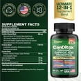 thumbnail image 7 of Candida Cleanse Supplement 800mg, Olive Leaf, Black Garlic, Oregano Oil, Psyllium Husk, Grapefruit Seed, Licorice Root, Probiotics, Enzymes Bromelain Amylase Lipase, Natural Blend - 60 Capsules, 7 of 7