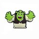 thumbnail image 4 of Charms Accesorios Jibbitz Shrek crocs Zapatos Encantos DIY 1 x Sandalias, 4 of 4