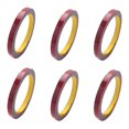 thumbnail image 1 of 6 Pcs Ruban Adhésif Permanent Double Face Super Adhésif pour Véhicule Voiture, Rouge 10MM x, 1 of 8