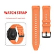 thumbnail image 2 of Estbridge Silicone Strap 22mm Watch Band Replacement for Watch S1 (Orange), 2 of 8