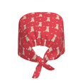 thumbnail image 2 of Kdxio Labrador Retriever Dog Pattern Turban Hat for Women Men Comfortable Adjustable Cleaning Working Cap with Sweatband, 2 of 8