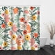 thumbnail image 3 of Forro de , lavable W 71 x H 71 decoración de arte abstracto moderna fibra de poliéster, cortinas de baño impermeables Sunnimix Cortinas de baño, 3 of 8
