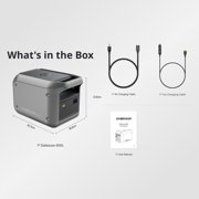 Dabbsson Portable Power Station 600L, 768Wh LFP Battery, 600W Solar Generator for Outdoor Camping,Home Use,RV