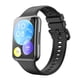 thumbnail image 4 of Correa de silicona ajustable para reloj inteligente Huawei Watch Fit 2, color negro, 4 of 10