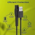 thumbnail image 4 of 2Pcs 5V 1A USB Shaver Charger Cord for QP2724 QP2834 QP1924 MG9520 Electric Shaver Trimmer Charger C, 4 of 5