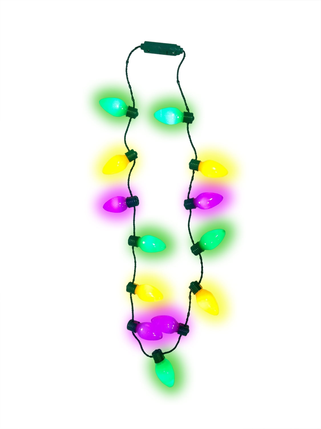 Mardi Gras Christmas Flashing Retro 