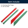 thumbnail image 3 of Uxcell 4 Pcs Fournitures de Mise en Conserve Trousse d'Outils de Mise en Conserve Incluse Popper à Bulles, Lève-Couvercle de Pot, 3 of 7