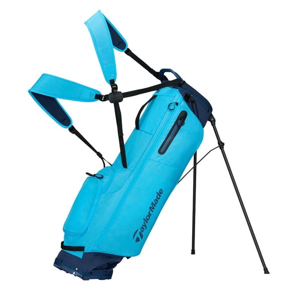 TaylorMade Golf Flextech SuperLite Stand Bag Cyan/Navy