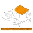 thumbnail image 3 of CAPA For 12-18 3-Series Sedan/Wagon & 4-Series Hood Panel Assembly Primed Steel, 3 of 5
