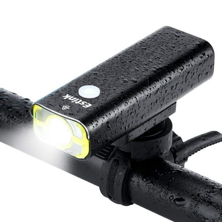 Ejoyous LED Bike Lights Front and Back, USB Rechargeable Bike Light Set, 5 Light Mode Super Bright Bicycle Lights, Bike Headlight,