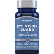 Zeaxanthin Plus Lutein & Bilberry | 200 Softgels | by Piping Rock