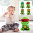thumbnail image 2 of Tortugas Ninja Muñeca de peluche de las Tortugas Ninja Linda Muñeca de máquina de agarre de versión Q periférica de anime, 2 of 7