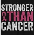 thumbnail image 2 of Stronger Than Breast Cancer Warrior Women's Plus Size Graphic Tee Brisco Brands 3X, 2 of 5