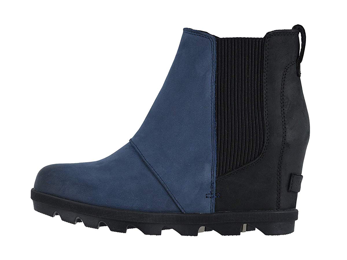 sorel navy wedge