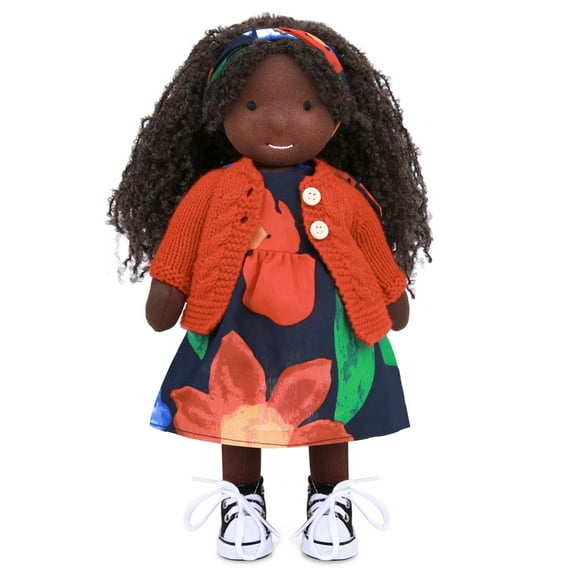 BlissfulPixie Handmade Gift for Girl Waldorf Collect Rag Doll Birthday Gift with Exquisite Box