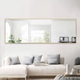 thumbnail image 4 of Full Length Floor Mirror Wall Mounted Rectangle Gold 65"x22", 4 of 10