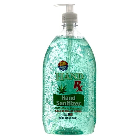 New 327603 Hand Sanitizer Wpump 40Z Aloevitamin E Hand Rx (6-Pack) Pharmacy Cheap Wholesale Discount Bulk Health And Beauty Pharmacy X Others