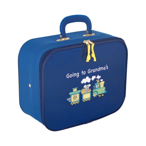 going to grandma's suitcase vintage