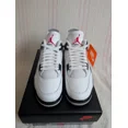 thumbnail image 2 of Ni - ke Ni - ke Air Jordan 4 Retro OG 2025 White Cement AJIV FV5029 100 Men Shoe Size 10.5, 2 of 5