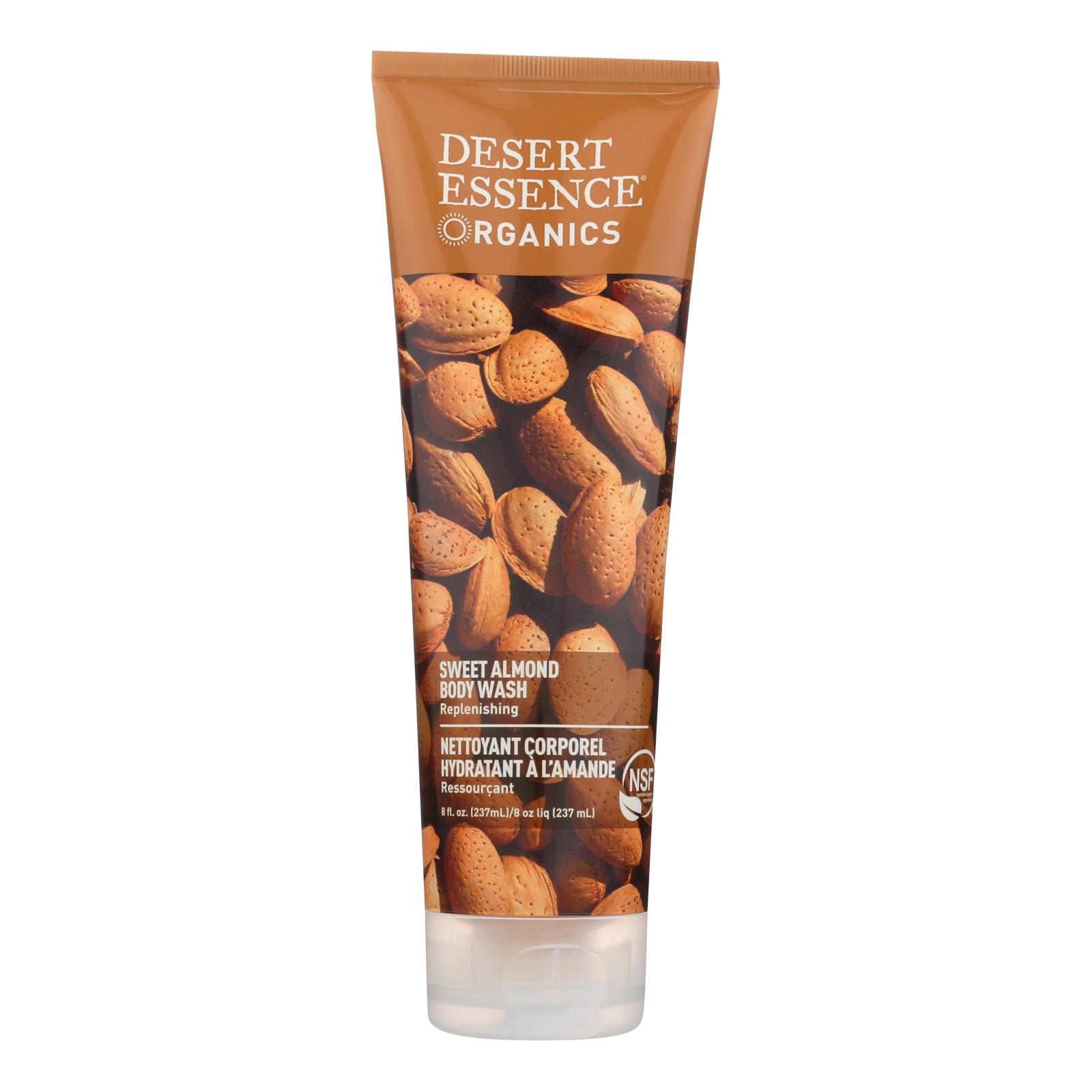 Desert Essence Body Wash Almond 8 fl oz