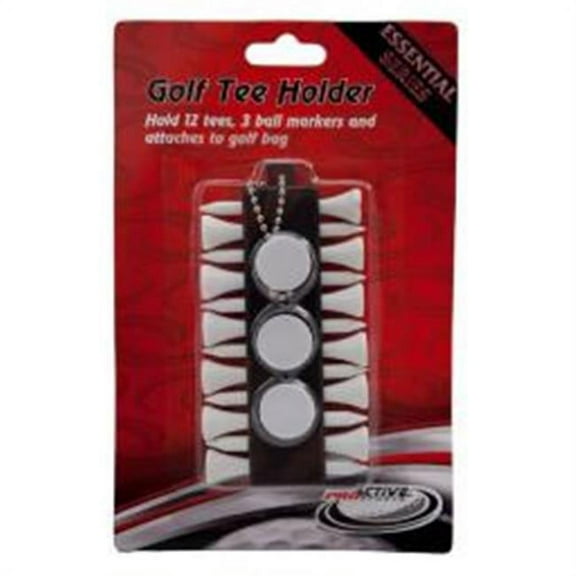 ProActive Sports STH008 Tee Holder with Ball Marker and Tees