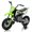 Green, variant on 12V Kids Motorcycle for Ages 3-6, 3.1mph Top Speed, Training Wheels, Spring Suspension, Music, Black