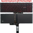 thumbnail image 1 of Clavier d'Ordinateur Portable Russe/us/uk/espagnol pour MSI GP72 GL62 GL72 GP72MVR GL62MVR 7e GL62MVR GL72M GL73 WS60 WS72 WT72 PE60 P70 PX60 SP Rétroéclairé Rouge, 1 of 6