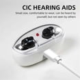 thumbnail image 3 of Rechargeable Hearing Aid Mini Inner Ear Deaf Amplifier for the Elderly Intelligent Noise Reduction with Charging Box, 3 of 5